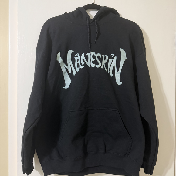 Maneskin Other - Maneskin Zitti e Buoni Pullover Black Hoodie